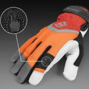 Utilisation des gants de protection anti-coupure Technical de HUSQVARNA