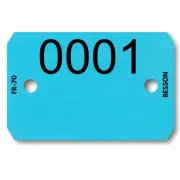 Plaquette d'identification personnalisée au laser, 1 ligne (1000 pcs) - Le Besson