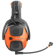 Face droite du casque antibruit avec communication Bluetooth, X-COM Active de HUSQVARNA