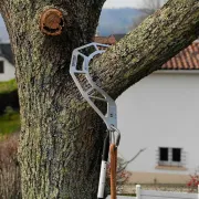 Utilisation du crochet d'abattage ArboRapid de Berger