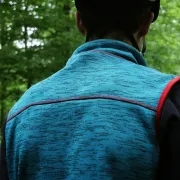 Dos du Gilet Protos Inuit Bleu Pfanner