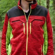 Veste Protos Inuit Rouge et Jaune Pfanner