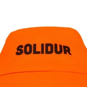 Col du t-shirt à manches longues orange SOLAR haute visibilité de Solidur