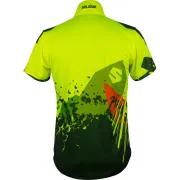 Dos du t-shirt à manches courtes jaune SOLAR haute visibilité de Solidur
