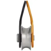Côté de la poulie de secourisme & de mouflage Rescue S jaune de Petzl