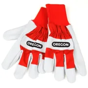Mise en contexte des gants de travail en cuir et tissu de Oregon pour la manutention