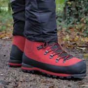 Chaussures anti-coupure rouges 91217R, classe 2 - TREEMME