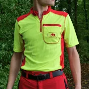 T-shirt à manches courte jaune de SIP PROTECTION