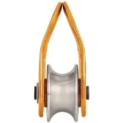 Zoom sur la poulie ultra-compacte MOBILE pour mouflage de Petzl