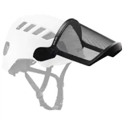Shéma de la visière grillagée noire ouvert pour casque Tectum Air de EDELRID