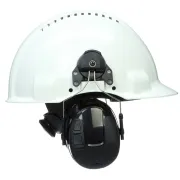 Coquilles antibruit radio WorkTunes™ Pro FM, 31 dB, monté sur casque de sécurité - 3M PELTOR