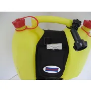 Porte outil pour jerrican jaune