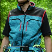 Face du Gilet Protos Inuit Bleu Pfanner