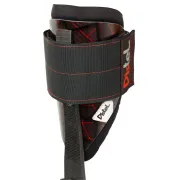 Zoom sur les griffes d'élagage en carbone avec sangles cuir de Distel