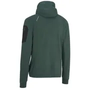 Dos de la veste polaire zipée verte de Pfanner