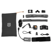 Lampe frontale HL 1200 avec batterie, casque Technical Mips - HUSQVARNA