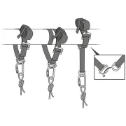 Utilisation de la sangle d'ancrage multi-usage CONNEXION VARIO de PETZL