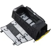 Ouverture du sac à dos jaune & noir EXPERT de 55 litres Petzl