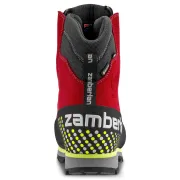 Face arrière des chaussures de protection anti-coupure Classe 2 - Treelogy 2.0 GTX RR en rouges de ZAMBERLAN