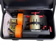 Contenu du kit Hexarig - Système de freinage pour démontage d'élagage HEXAROPE