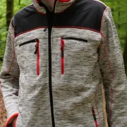Face de la Zoom sur la veste Protos Inuit grise de Pfanner