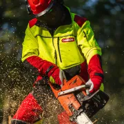 Veste de protection Protect Pro, rouge & jaune - OREGON