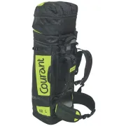 Arrière du sac pour le transport de matériel Cross Pro 2.0 noir & jaune 60+15L de Courant