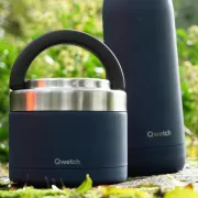 Boite Repas Isotherme QWETCH - Bleu Granite - 850mL
