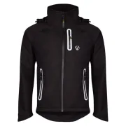 Face de la veste imperméable Breathedry Softshell Noir de ARBORTEC