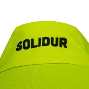 Col du t-shirt à manches longues jaune SOLAR haute visibilité de Solidur