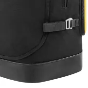 Zoom sur le sac à matériel jaune EXPERT 40 litres de Petzl