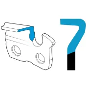 Chaine VersaCut™ 75DPX Semi-Chisel 3/8", jauge 1.6 mm, à l'entraineur ou en boite - OREGON