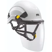 Utilisation de la visière de protection électrique de Petzl