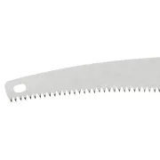 Zoom sur la denture de la scie en acier trempé pour perche d'élagage de Bahco