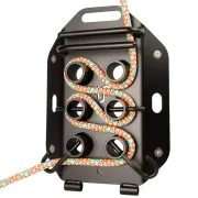 Plan sur l'utilisation du dispositif de freinage Six Pack de Notch pour la rétention de charge en él