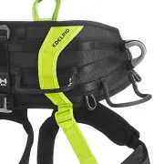 Mise en contexte du baudrier de travail en hauteur Vector Hip de Edelrid