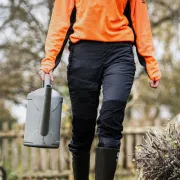 Utilisation de la polaire gaufrée de travail COB orange de Solidur