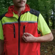 poche du gilet Klimz Air rouge de Pfanner