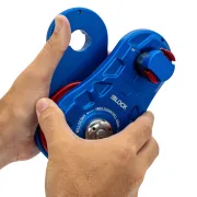 Zoom sur la Poulie de démontage tBLOCK de TEUFELBERGER