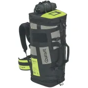 Sac pour le transport de matériel Cross Pro 2.0 noir & jaune avec tapis de corde de Courant