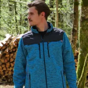 Veste Inuit Teddy PROTOS Bleue