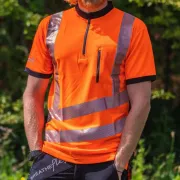 Utilisation du t-shirt manches courtes Hi-Viz Treehog de Treehog