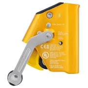 Arrière de l'antichute mobile pour travaux sur corde ASAP LOCK de Petzl