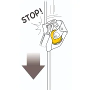 Utilisation de l'antichute mobile sur corde ASAP de Petzl