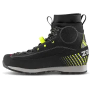 Face gauche des chaussures d'élagage Treelogy 1.0 RR rouge et jaune de Zamberlan