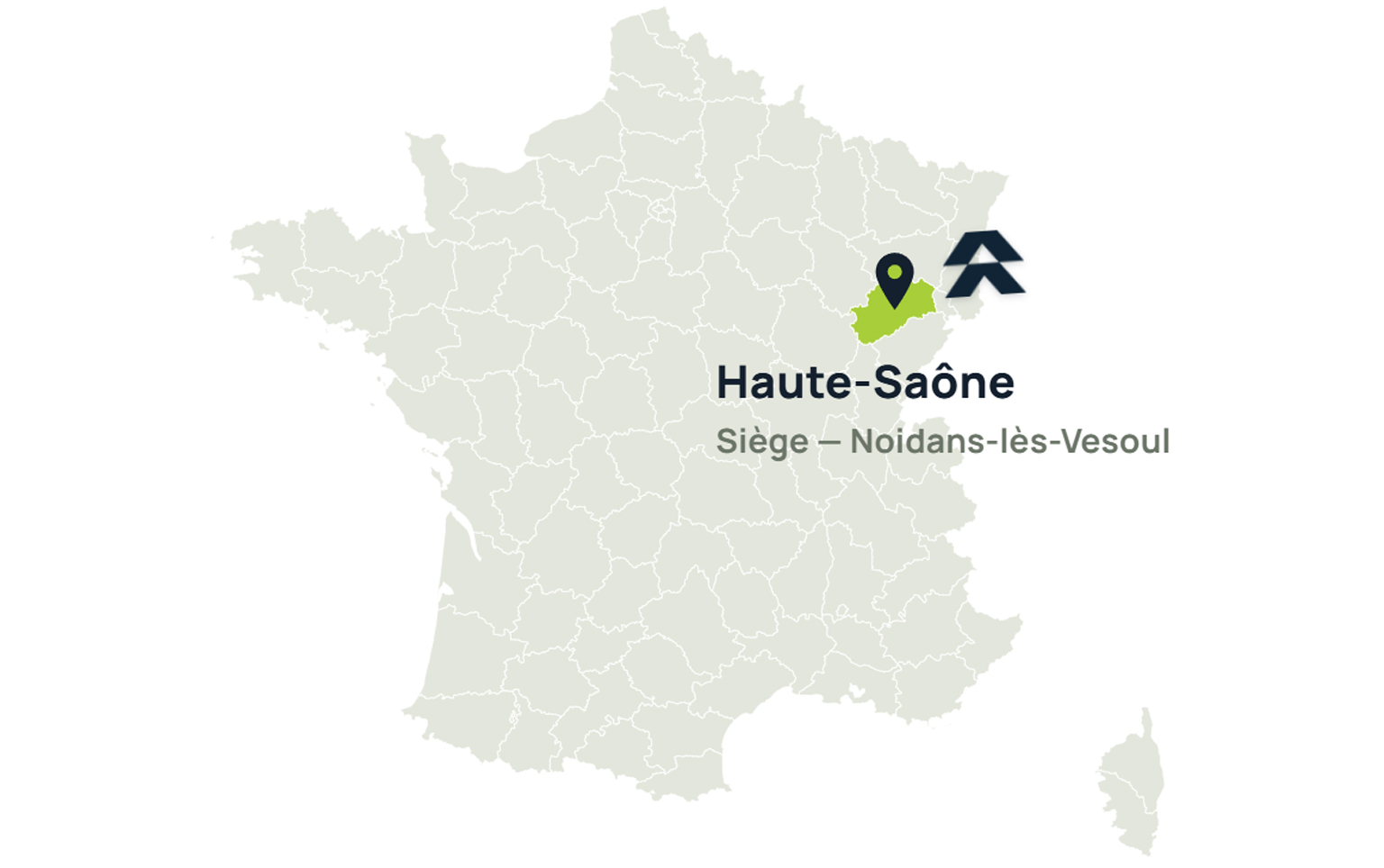 Localisation de l'usine Besson