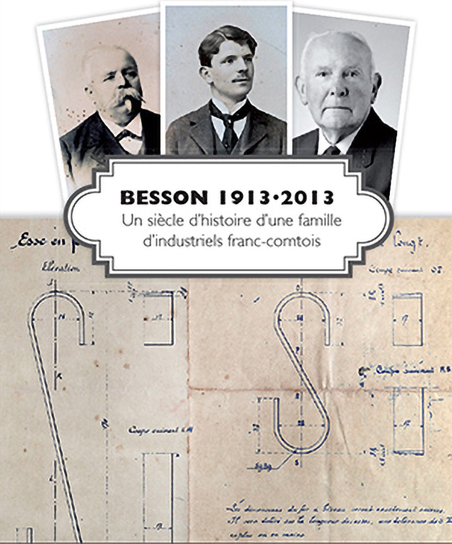 Couverture du livre du centenaire Besson