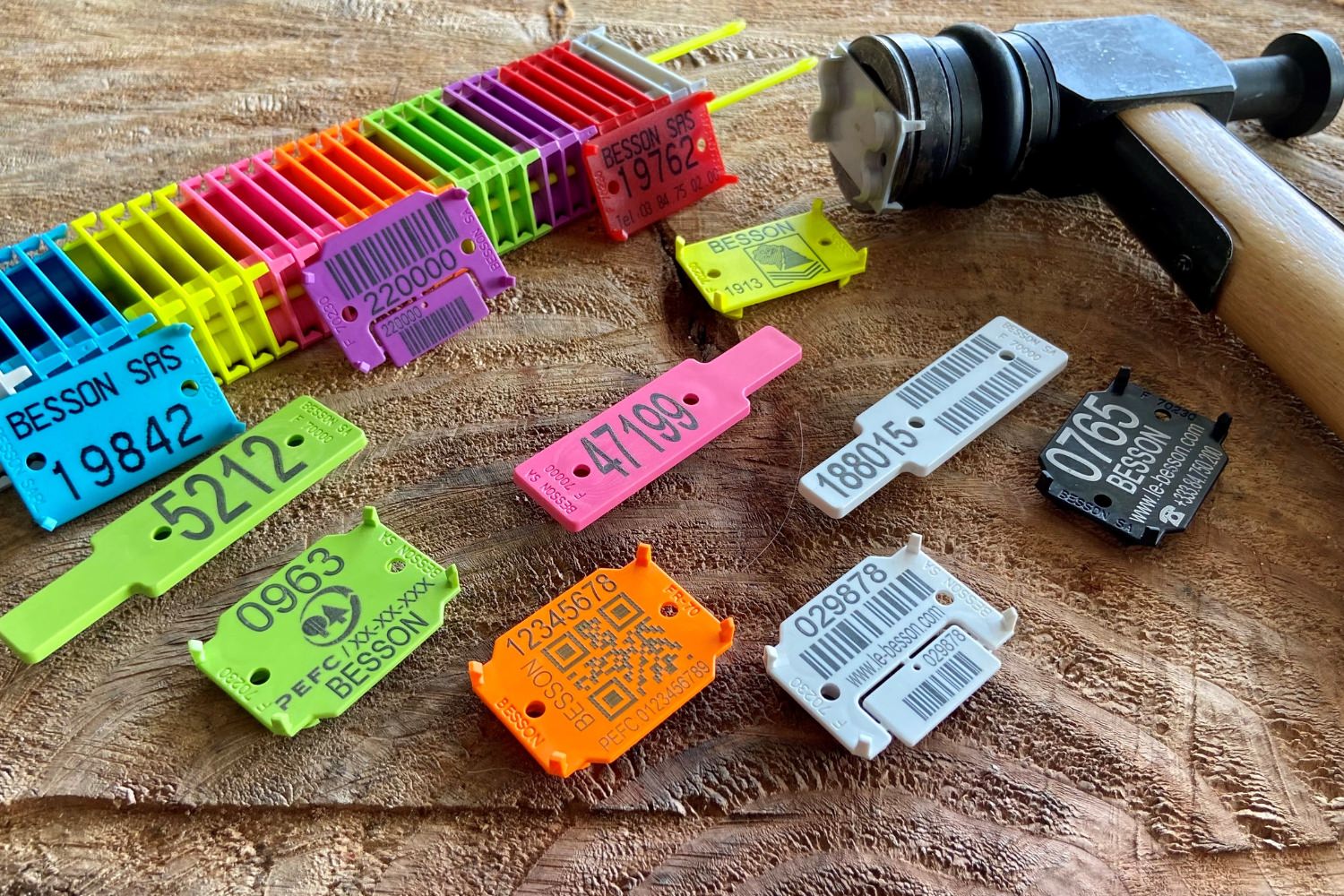 Plaquettes d’identification forestière pour la pré-saison