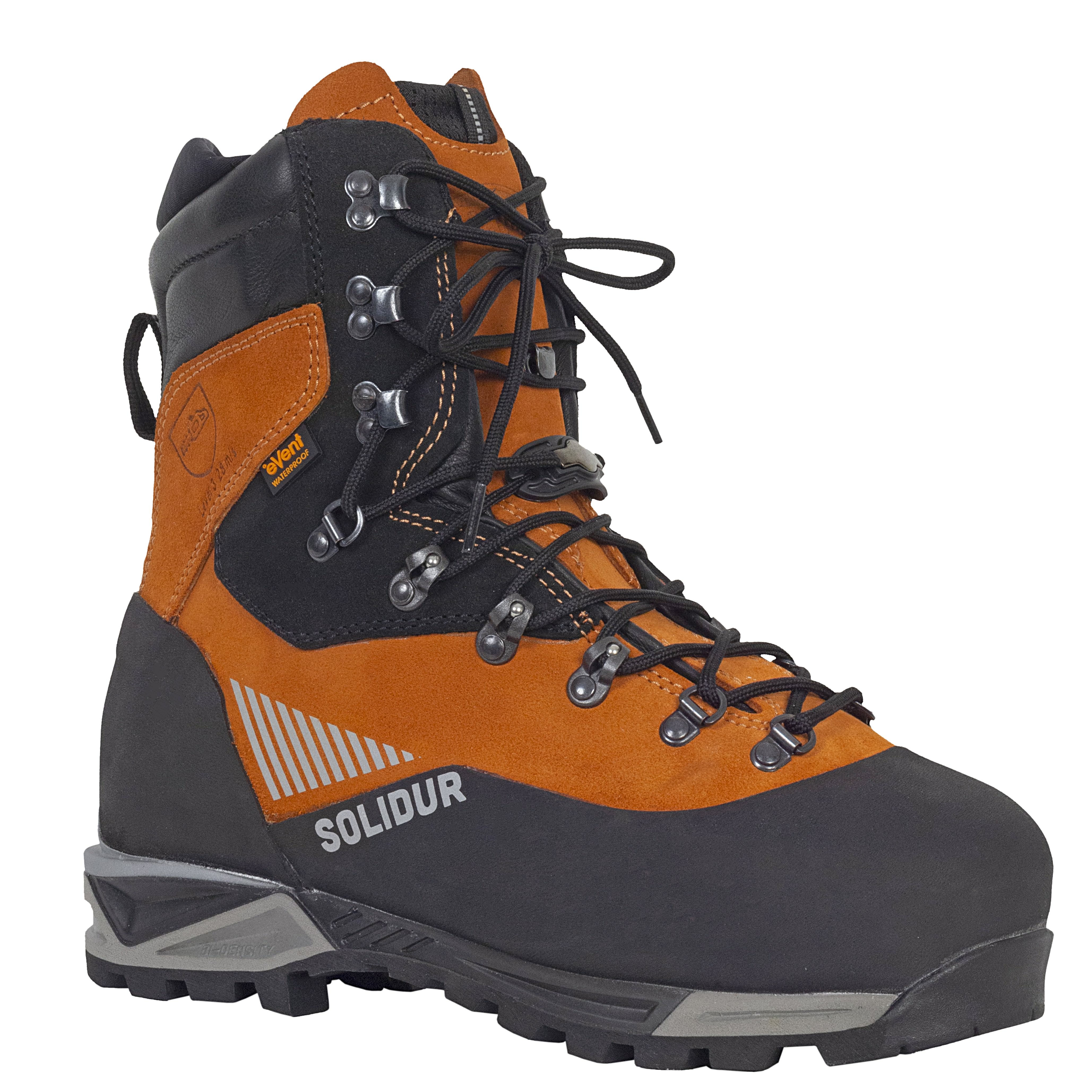 Chaussure anti-coupure classe 3 Logwood SOLIDUR Bombay Brown